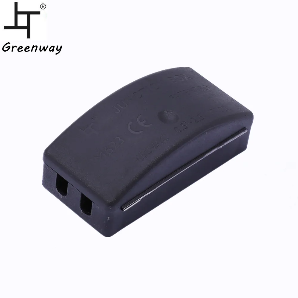 Greenway hot sale black M623 pvc junction box 16A 450VAC cable junction box fiber optic junction box for cables