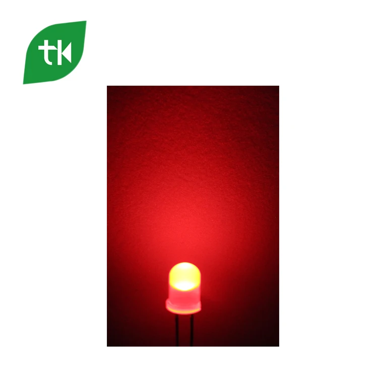 High reliability and long life 1.5v 3mm led diode