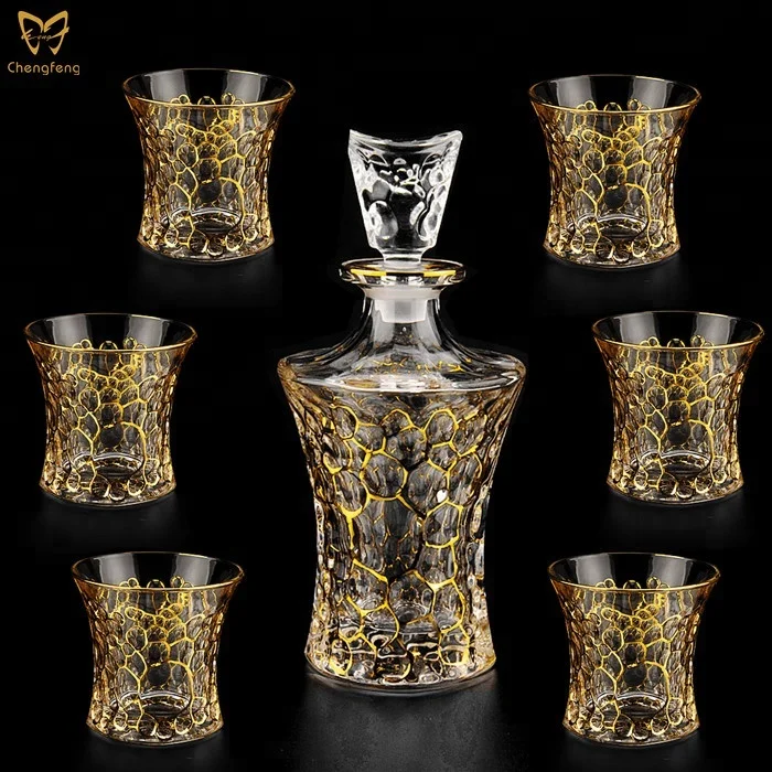 
Whiskey Decanter set of 7pcs for home 