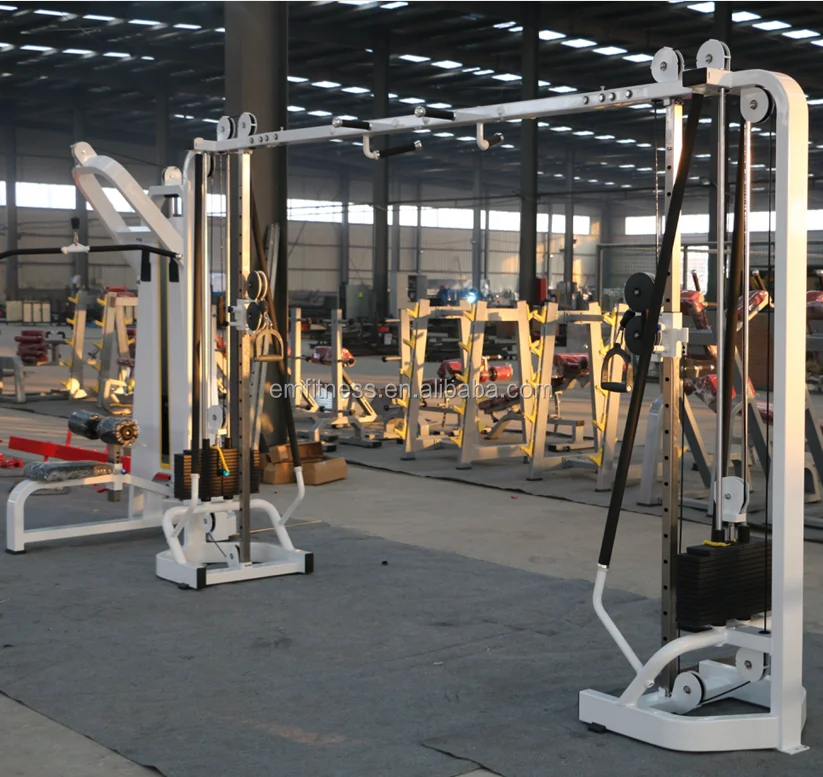 adjustable cable crossover gym functional trainer machine gym equipment