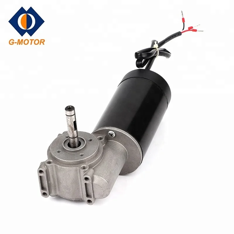 12V DC Worm Gear Box Motor For Door Operator