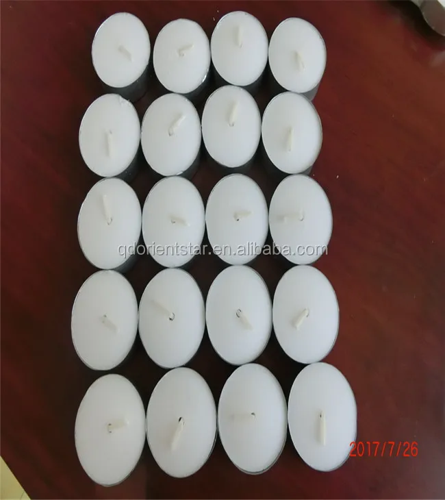 Hot Sale Unscented Tea Light Customizable Wedding Tealight Candle With Color Label For Christmas Parties Birthday