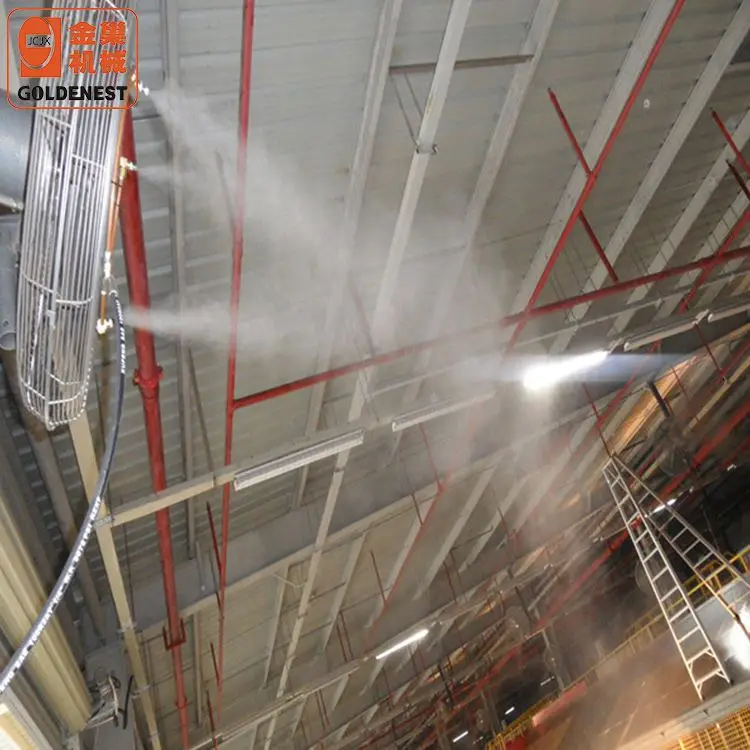 Курятник птицефабрика оборудования запотевания системы распыления