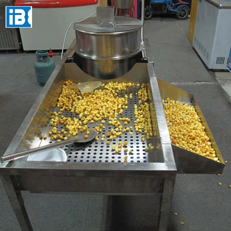 
latest models caramel kettle corn popcorn machine 