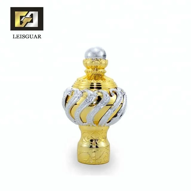 Hot Sales Curtain Rod End Caps Modern Decorative Curtain Finials