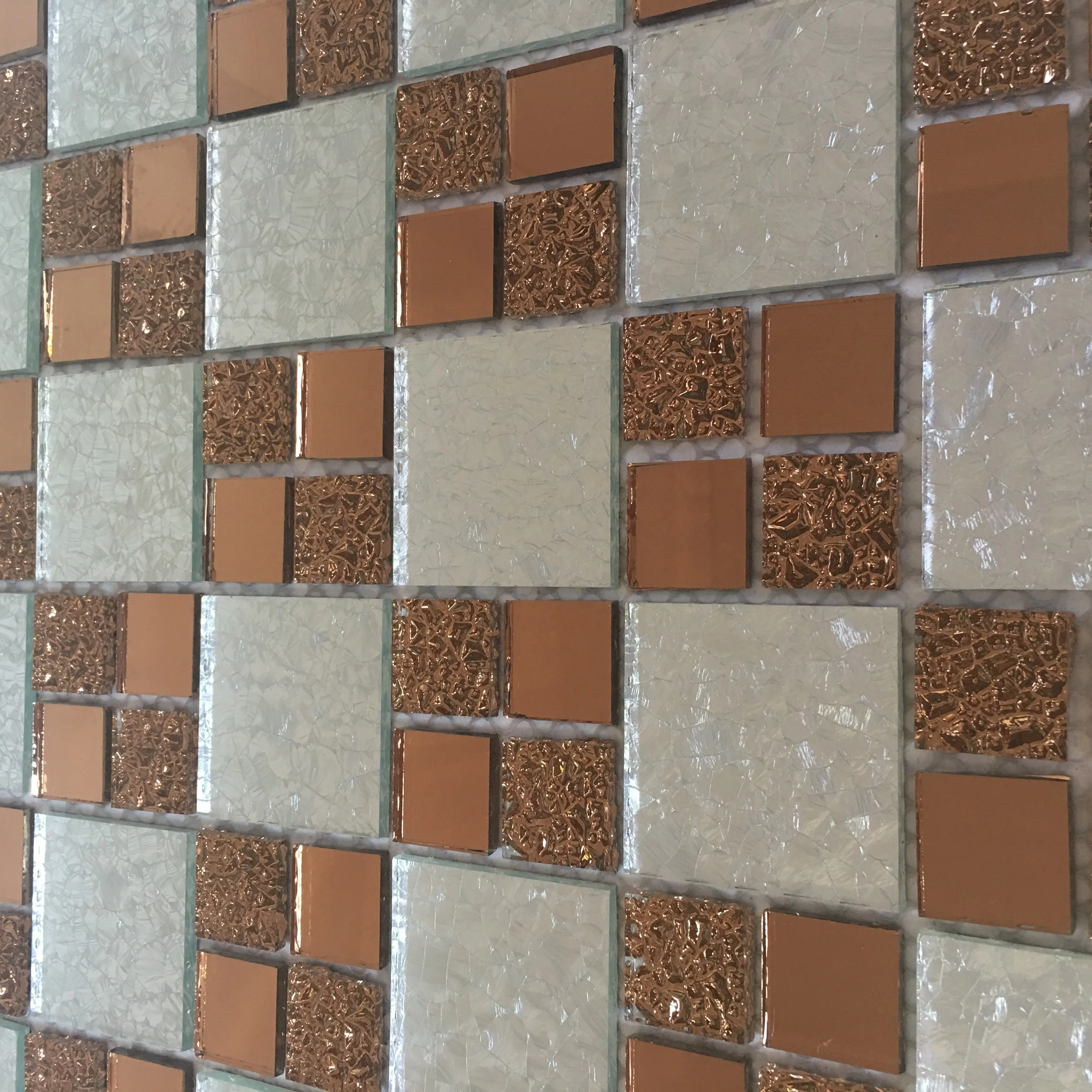 low price 30*30cm glass mosaic tile