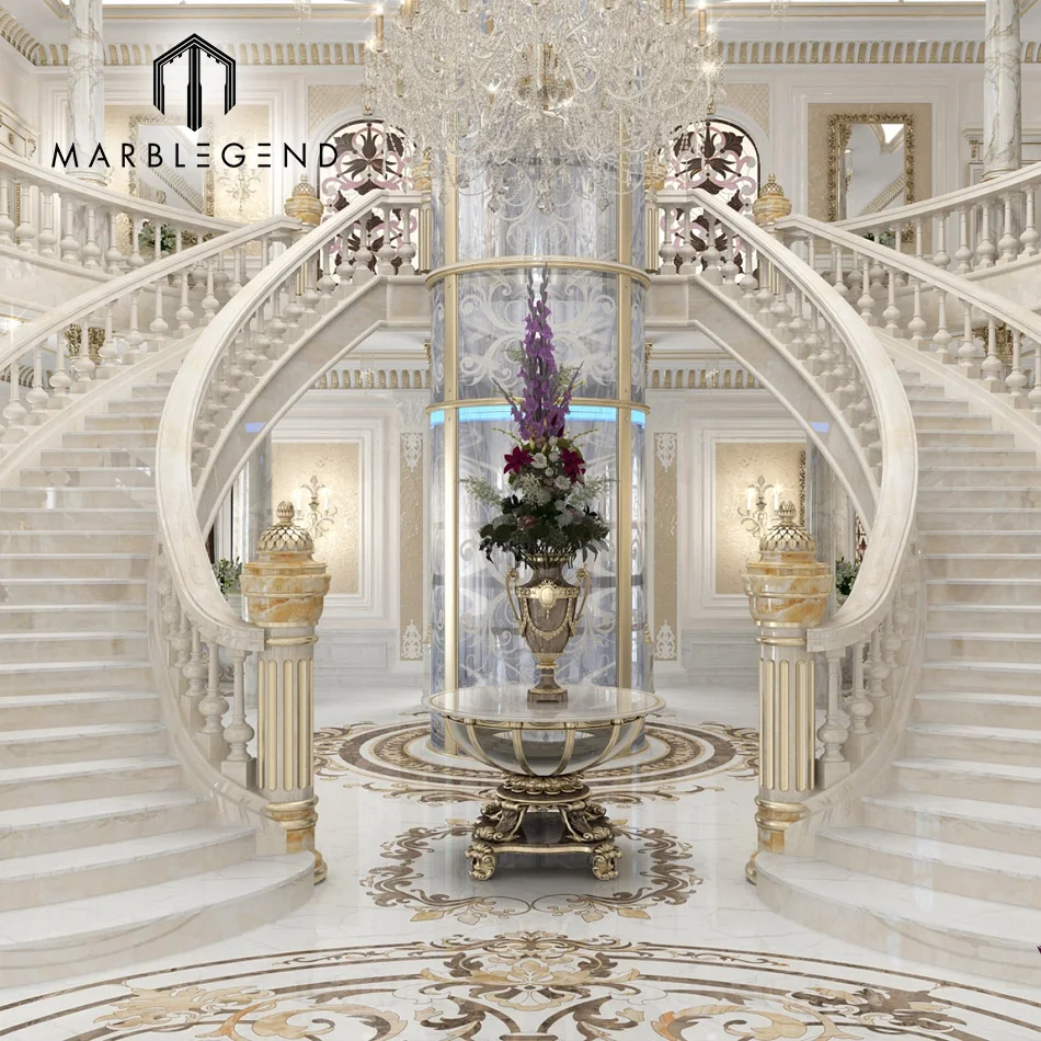 Имперская роскошная вилла waterject медальон мраморная инкрустация напольный дизайн арабский меджлис для продажи