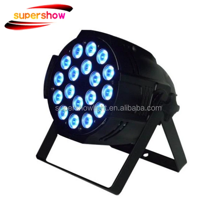 China Indoor 18*18w 6in1 led par for Party Disco KTV Bar Wedding Club