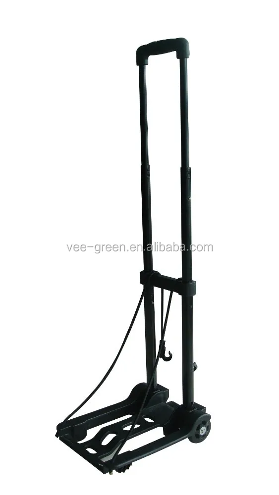 Folding Mini Luggage Cart for Grocery Use