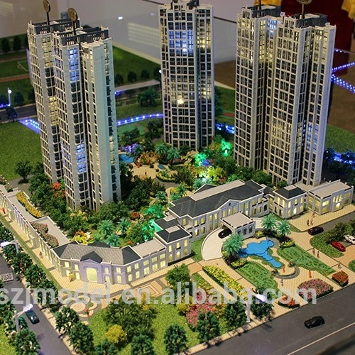 
Architecture building scale model made from scale architectural model maker 