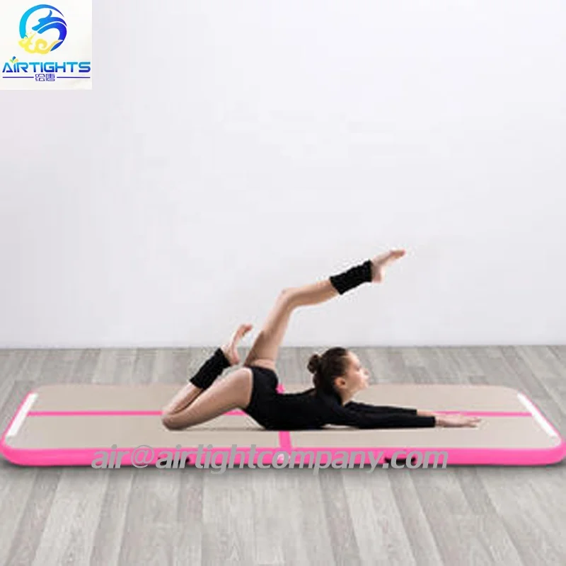 Hot Selling Air Floor Good Price Custom Color Inflatable Air Mat for Gymnastics
