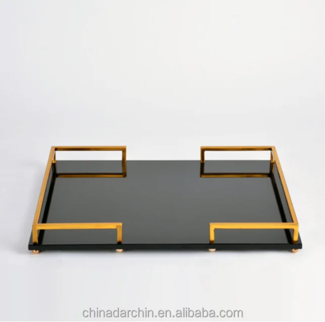 New Arrival Decorative Metal Tray Decoration Accessories