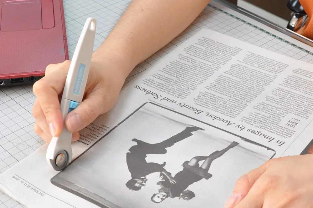 20mm art knife office paper rotary knife cutter