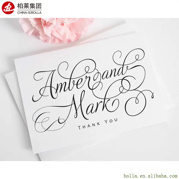 Wholesale Custom Service Cheap Price  Gold Foil Flash Game Post Business Birthday Wedding Invitation Gift Greeting Card Printing