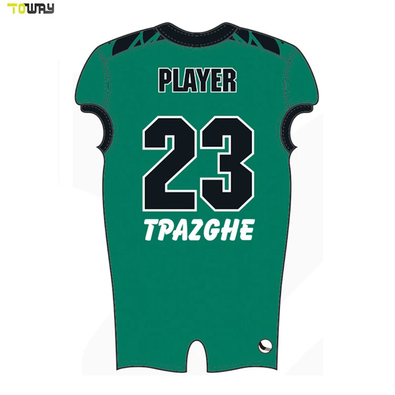 long sleeve football jersey set custom