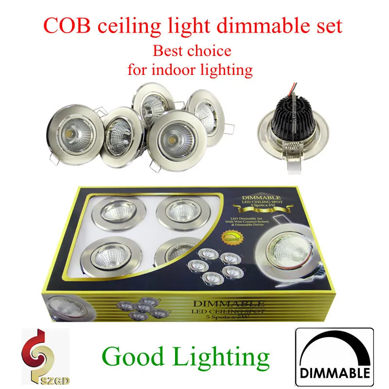 Goodlighting се денег проёекторы 5pcs*5w привело початка чип утопленного икеа лампы