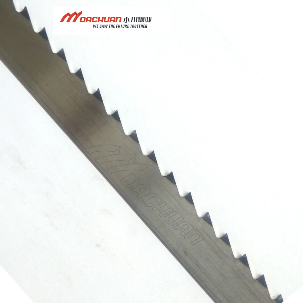 High quality SKS51 wood  cutting hardened tipped band saw blade by coil