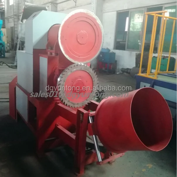 
New Type waste tire recycling Rubber Tire Strip Cutter, Ring cutter and block making machine 