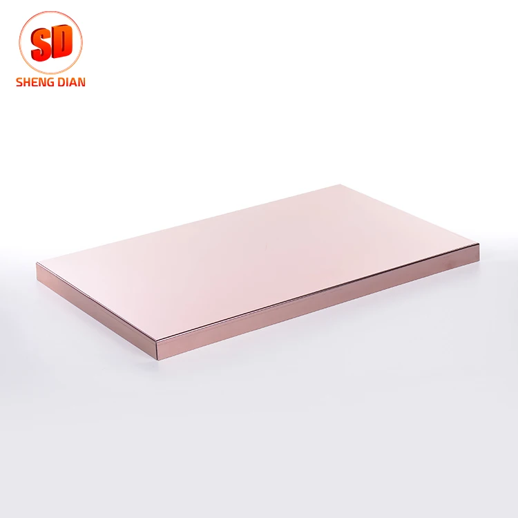 Китайский поставщик красное вино aisi 304 Зеркало Готовые листы из нержавеющей стали Хьюстон/ss лист производителя