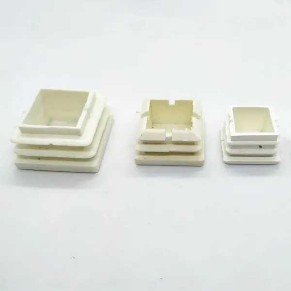 Table Feet Plastic Square Tube Pipe Inserts End Blanking Caps Rubber Cap