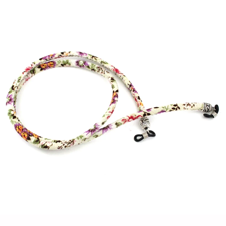 6mm Fashion Glasses rope for Cotton Printed cotton cloth glasses rope