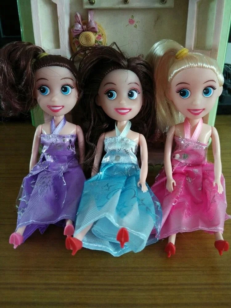 2018 hot sale Fashion Popular skirt sofia doll  toys 7 INCH 18 cm vinyl baby doll toys wholesale