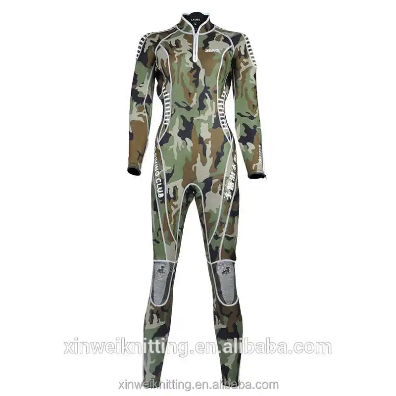 
Anti-Bacterial camouflage yamamoto neoprene wetsuit 