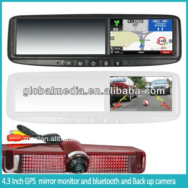 специально для автомобиля mitsubishi зеркало 4.3 дюймов вашей bluetooth oem производителя в шэньчжэне