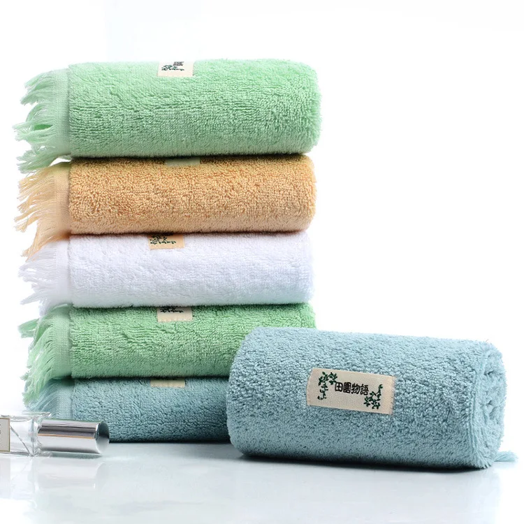 Wholesale custom towels for embroidery cross stitch hot towel sets lace with embroidery