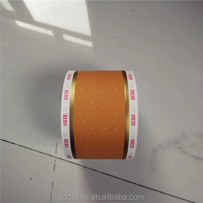 Yellow laser perforated Cigarette Tipping Paper