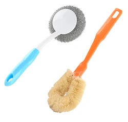 Kitchen household Oil free Dish bowel pot Brush, Household Cleaning Brush Pot Brush (001) .