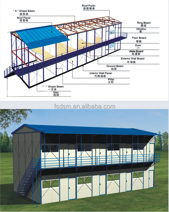Beijing prefabricated house, high quality prefabricated house factory