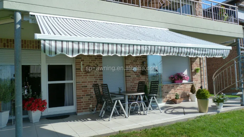 Adjustable small window and swimming pool awnings outdoor shade canopy