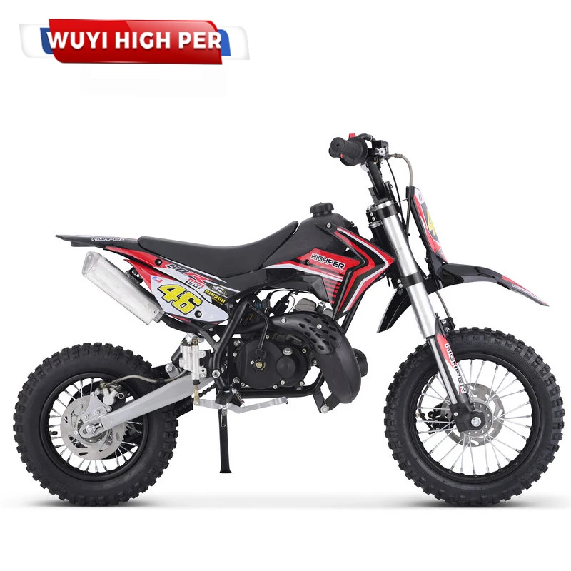 Kids 50cc 2 stroke kick start mini dirt bike motorcycle