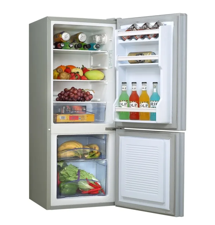 home use vegetable and fruit double door refrigerator