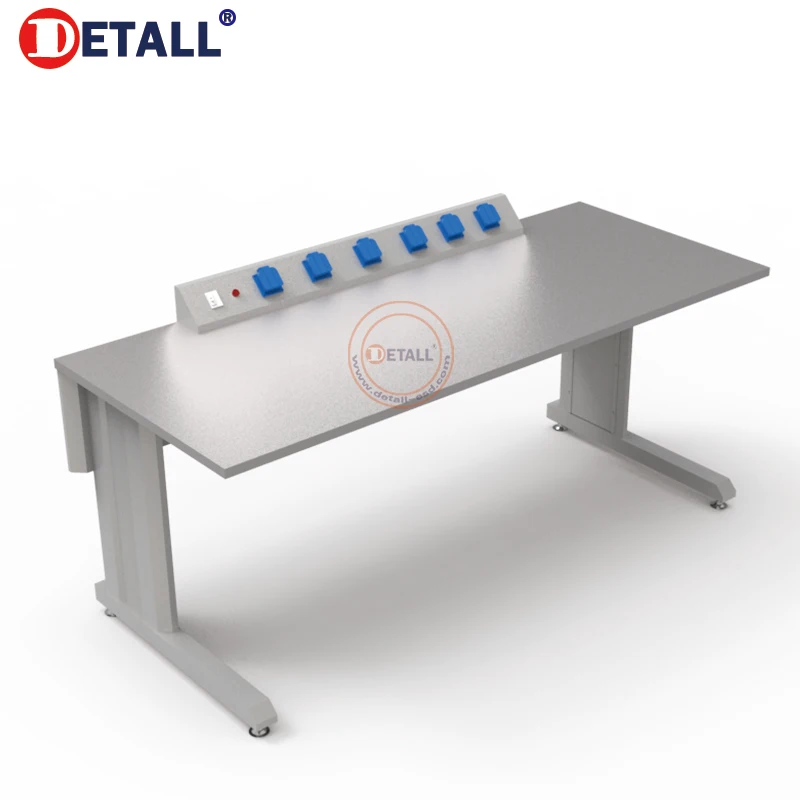 Durable Electronics Lab Table Customized Stainless Steel Workbench
