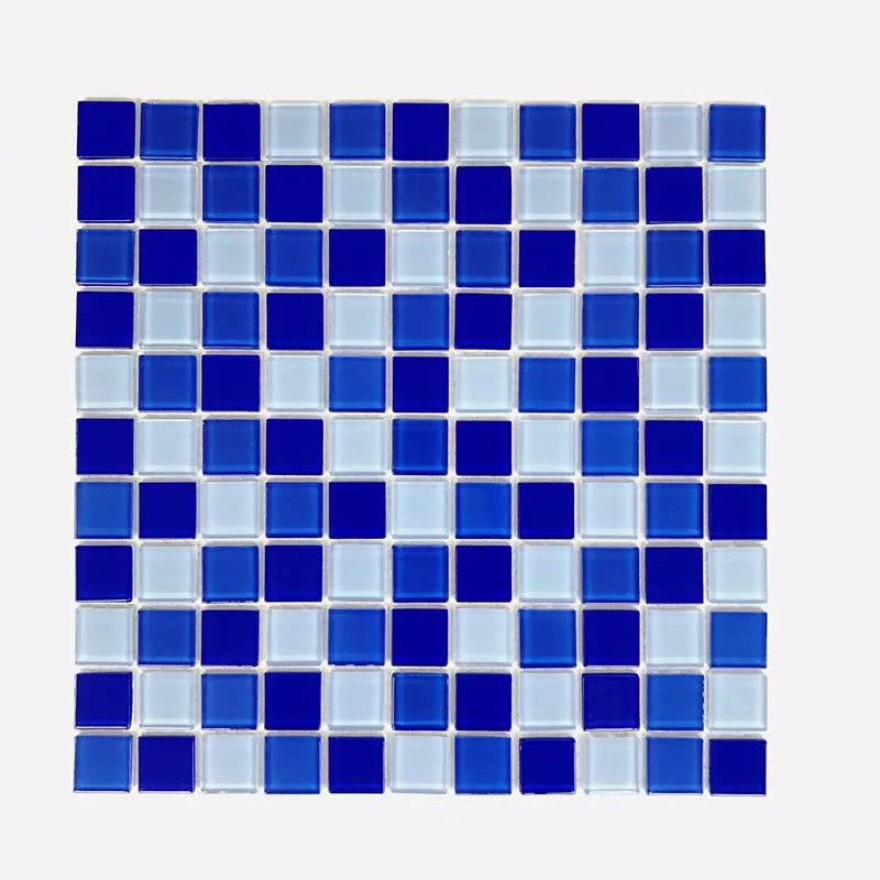 
Factory price flexible glass mosaic tile 300x300mm mosaic tile for swimming pool 