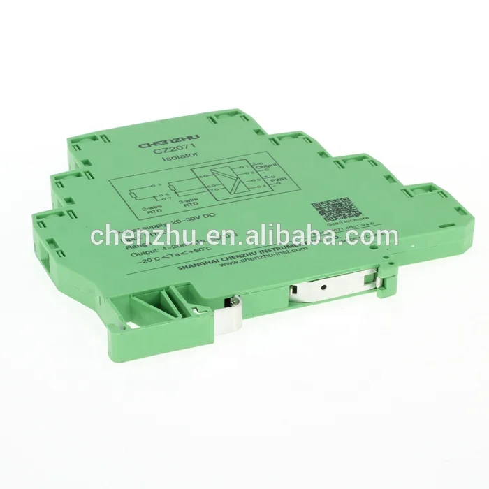 CZ2071  RTD Input Signal Isolator 1 input 1 output (1 channel) CHENZHU SIGNAL TRANSDUCER signal  converter