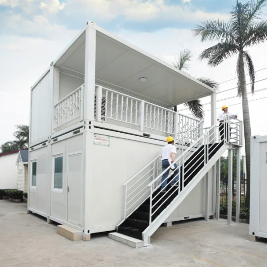 Luxury modular mobile life Foldable transport container house/residence/office/pavilion/booth for sale