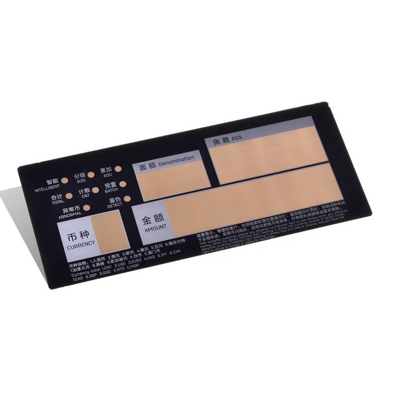 Пользовательская шелковая печать, поликарбонатные таблички, графический верхний слой