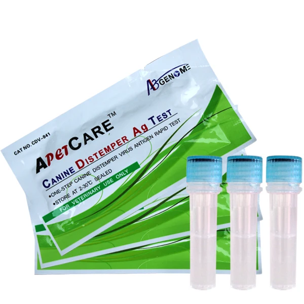 veterinary Rapid CDV distemper Ag Test Kit with factory price