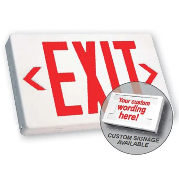 
Fire Exit 3W LED Emergency Exit Sign Light Box 