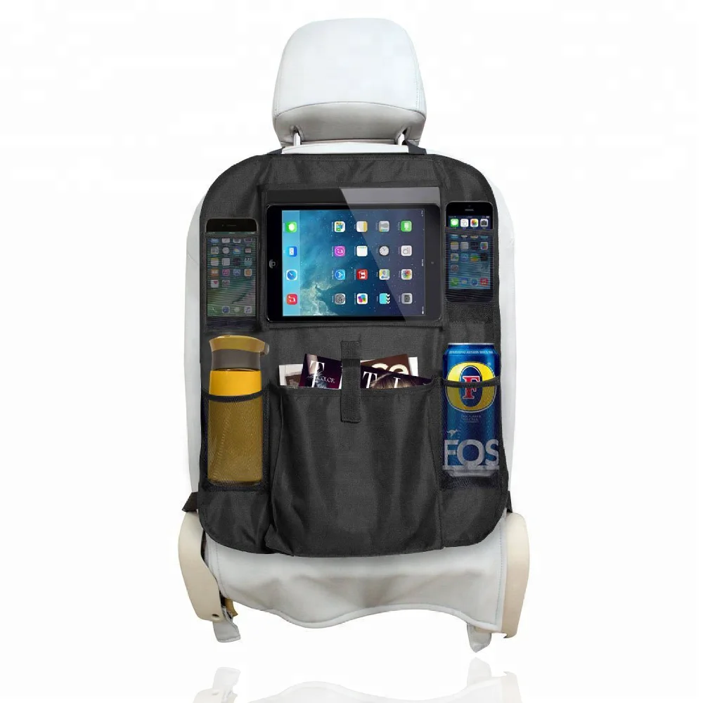 Роскошный Органайзер на заднее сиденье автомобиля с держателем планшета