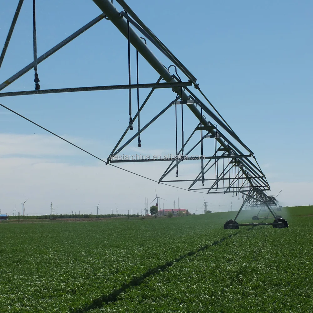 
2021 Rainfine Most Popular Center Pivot Irrigation System Machine for Big Farm 