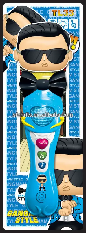 2013 new electronic Gangnam style microphone toy for kids