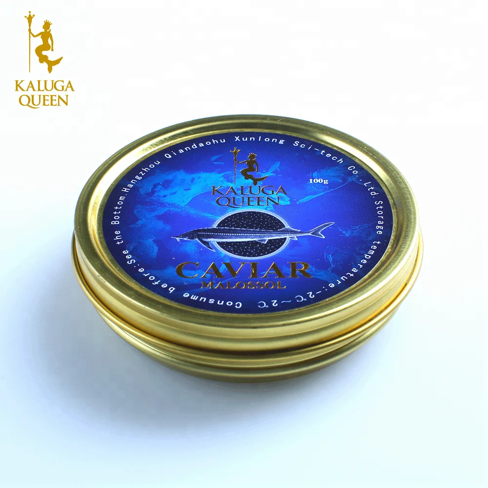 
Wholesale custom top canned fish iranian beluga caviar trout 