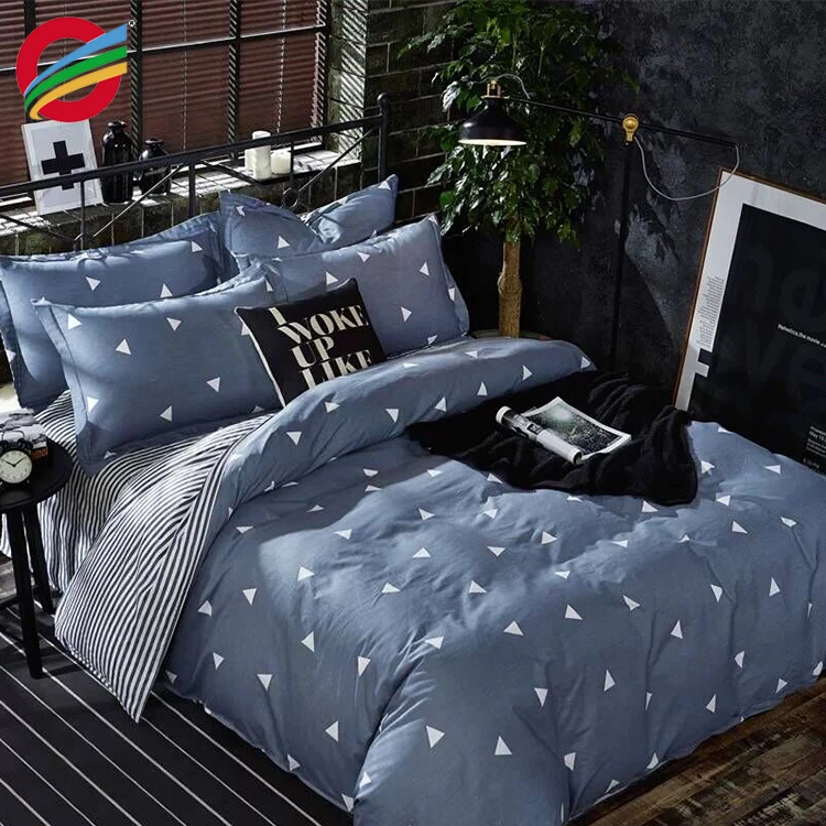 wholesale luxury queen and king size muslin mulberry silk 100% Cotton Comfortable Bedding Set Bed Sheets