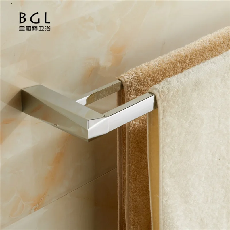 
Hot sale bathroom towel bar zinc alloy double towel bar 