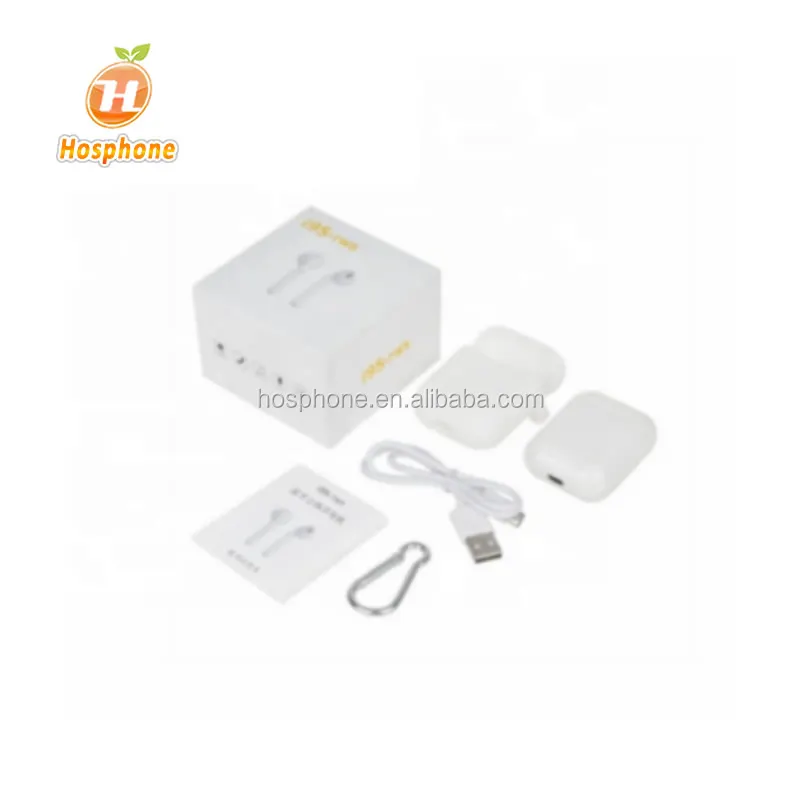 Hot sale i9s TWS Wireless BT5.0 Earphone  Stereo Earbud Headsets Charging  Battery box