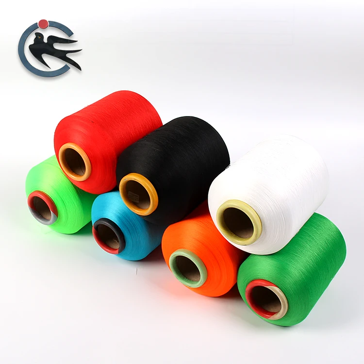 2017 New ACY 2075/3075/4075 polyester single cover yarn air cover yarn